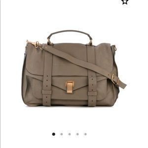 Proenza Schouler Large PS1 Taupe Handbag